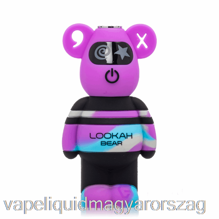 Lookah Bear 510 Akkumulátor Lila Nyakkendő Festék Vape Folyadék
